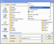 Access Folders screenshot